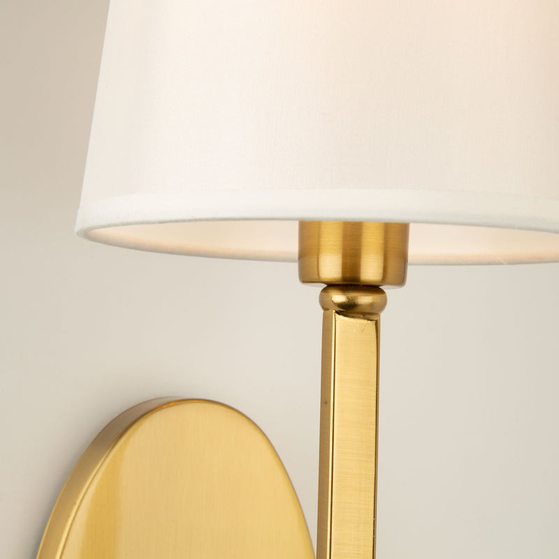 RHYTHM luminaire mural blanc et doré SC13337BG | Luminaire Plus.ca