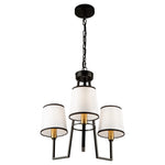 COCO luminaire suspendu noir et doré SC13343BK | Luminaire Plus.ca 