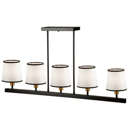 COCO luminaire suspendu noir ,blanc et doré SC13346BK | Luminaire Plus.ca