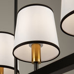 COCO luminaire suspendu noir ,blanc et doré SC13346BK | Luminaire Plus.ca