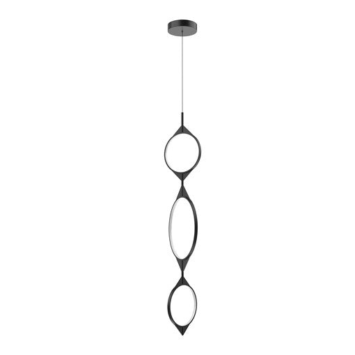 SERIF luminaire suspendu noir PD84353