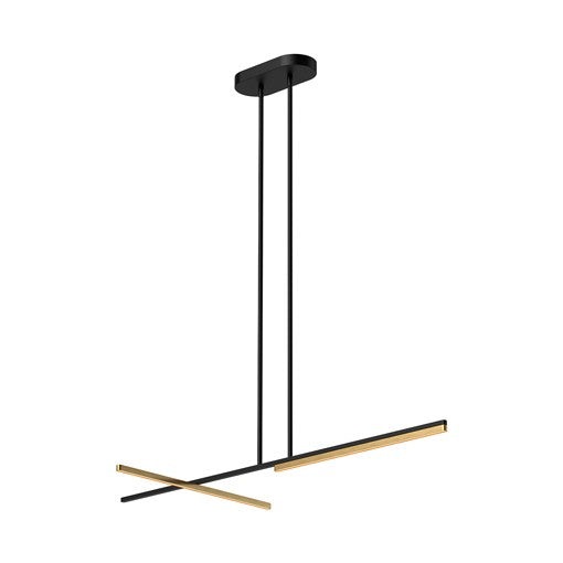 SHIFT luminaire noir, doré, noir et doré LP28748 | Luminaire Plus.ca