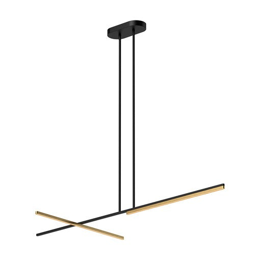 SHIFT luminaire noir, doré, noir et doré LP28760 | Luminaire Plus.ca