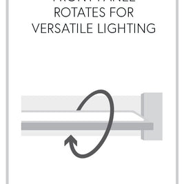 SWIVEL luminaire mural noir WS24332-BK | Luminaire Plus.ca