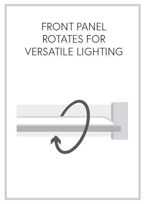 SWIVEL luminaire mural noir WS24348-BK