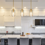 ALVERTON luminaire suspendu  verre clair 3036MP | Luminaire Plus.ca 