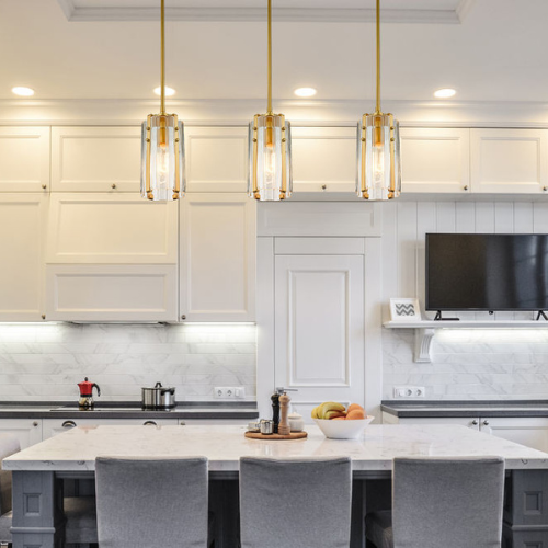 ALVERTON luminaire suspendu  verre clair 3036MP | Luminaire Plus.ca 