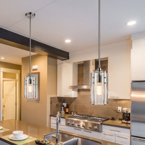 ALVERTON luminaire suspendu  verre clair 3036MP | Luminaire Plus.ca 