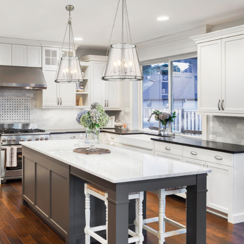 PRESCOTT luminaire suspendu 18" diamètre 341P18 | Luminaire Plus.ca