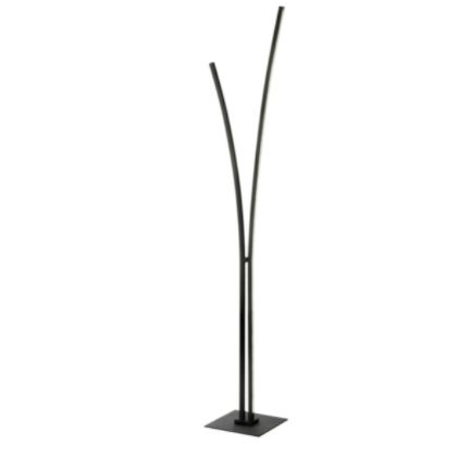 VINCENT lampe de plancher noir VIN-6536LEDF-MB | Luminaire Plus.ca