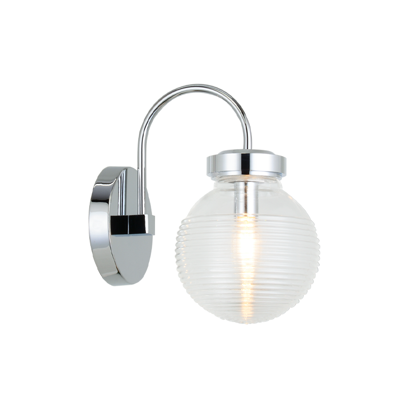 RIDGE luminaire mural chrome W84001CHCL