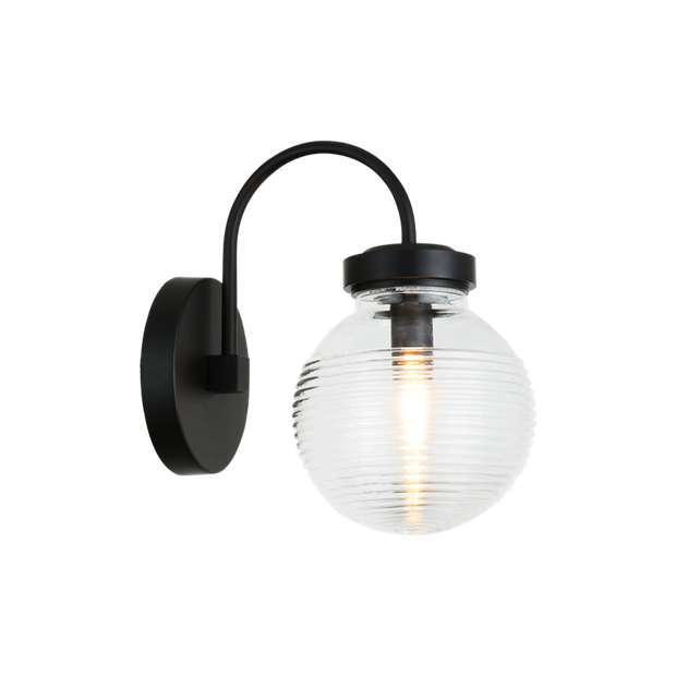 RIDGE luminaire mural noir W84001MBCL | Luminaire Plus.ca