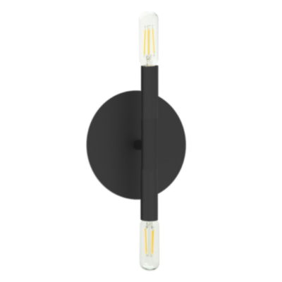 WAND luminaire mural noir WAN-132W-MB | Luminaire Plus.ca