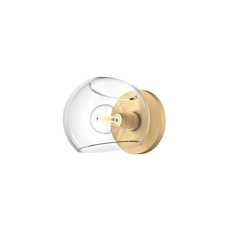 WILLOW luminaire mural doré WV548006BGCL | Luminaire Plus.ca