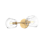 WILLOW luminaire mural doré WV548217BGCL | Luminaire Plus.ca