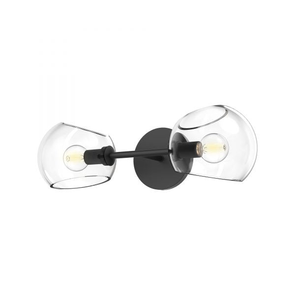 WILLOW luminaire mural noir WV548217MBCL | Luminaire Plus.ca