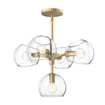 WILLOW luminaire suspendu doré CH548518BGCL | Luminaire Plus.ca