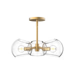 WILLOW luminaire suspendu doré PD548315BGCL | Luminaire Plus.ca