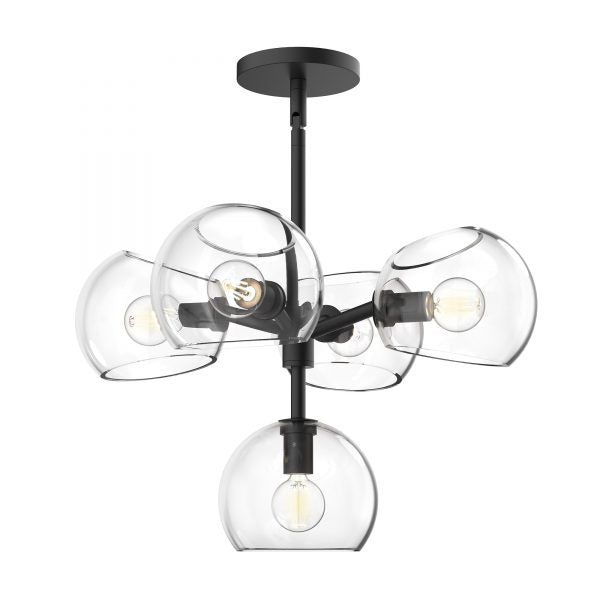 WILLOW luminaire suspendu noir CH548518MBCL | Luminaire Plus.ca