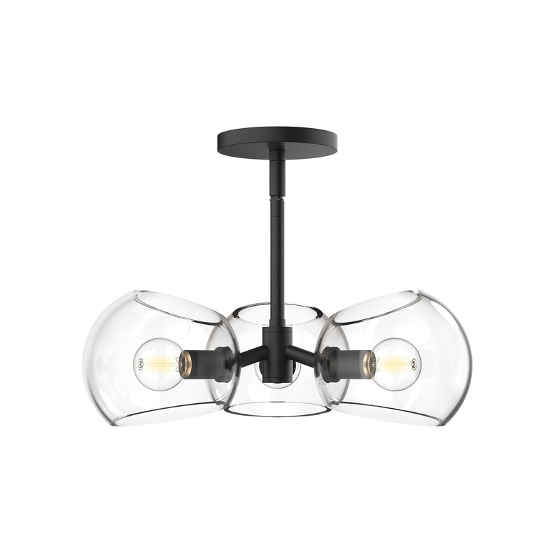 WILLOW luminaire suspendu noir PD548315MBCL | Luminaire Plus.ca 
