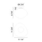 MELOTTE luminaire plafonnier ou mural noir WX63611BKOP | Luminaire Plus.ca