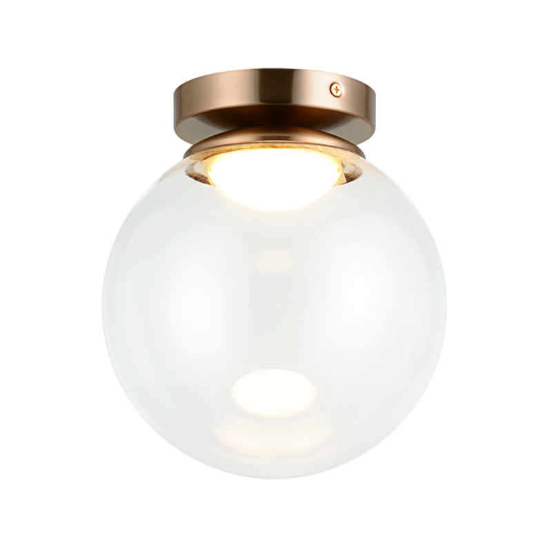 BOBLE luminaire plafonnier doré X61311AGCL | Luminaire Plus.ca