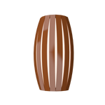 BARRIL luminaire mural en bois du Brésil 4014 | Luminaire Plus.ca