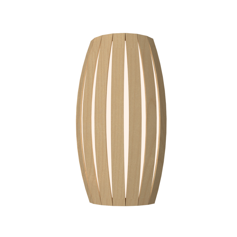 BARRIL luminaire mural en bois du Brésil 4014 | Luminaire Plus.ca