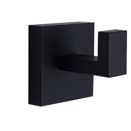 BISHOP crochet à serviettes noir BA101A02BK | Luminaire Plus.ca