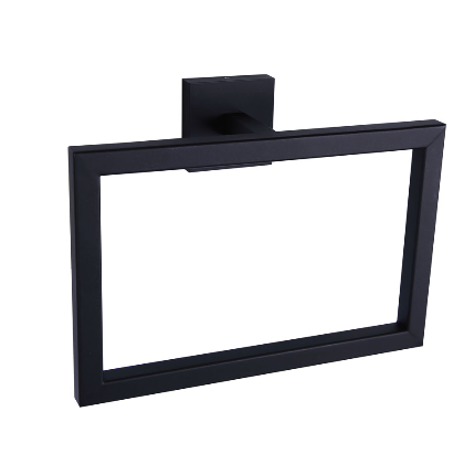BISHOP anneau de serviettes noir BA101A09BK | Luminaire Plus.ca