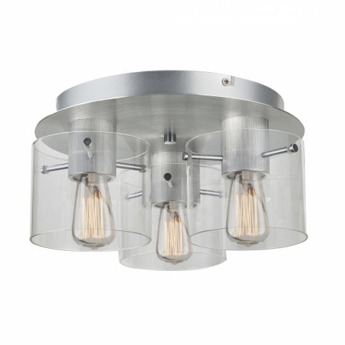 HENLEY luminaire plafonnier nickel brossé AC11524CL