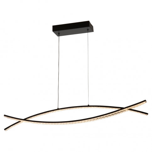 NOVA luminaire suspendu noir AC6713BK | Luminaire Plus.ca