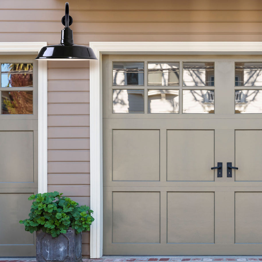 SIGN luminaire mural extérieur noir BL16WACBK | Luminaire Plus.ca