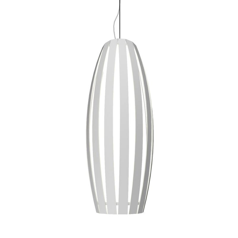 BARREL luminaire suspendu en bois du Brésil 303 | Luminaire Plus.ca