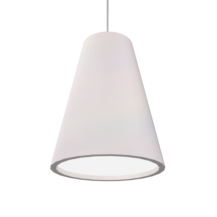 CONICAL luminaire suspendu en bois du Brésil 1130