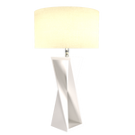 SPIN lampe de table en bois du Brésil 7044 | Luminaire Plus.ca