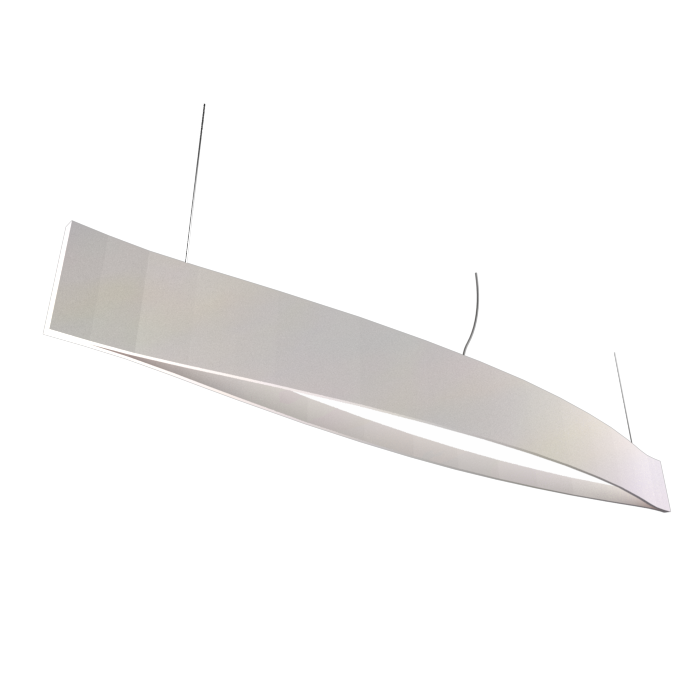 CANOE luminaire suspendu en bois du Brésil 1279LED