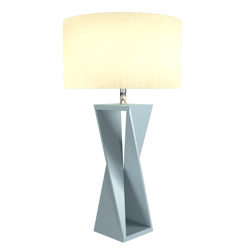 SPIN lampe de table en bois du Brésil 7044 | Luminaire Plus.ca