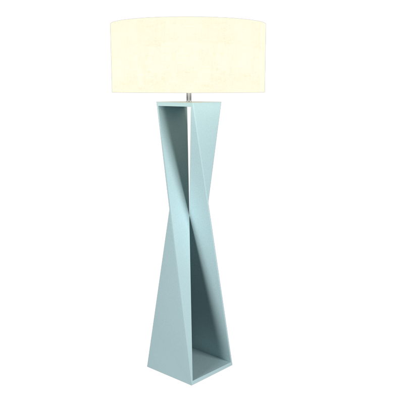 SPIN lampe de plancher en bois du Brésil 3029