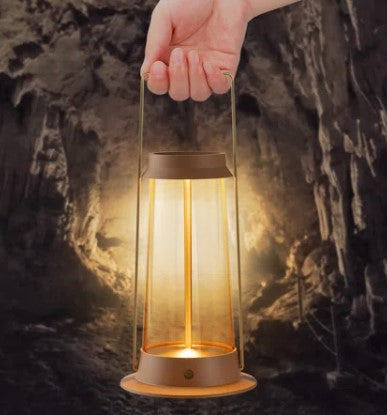 EXPLORER lampe de table portative extérieure T140011-BRASS | Luminaire Plus.ca