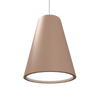 CONICAL luminaire suspendu en bois du Brésil 1130