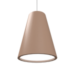 CONICAL luminaire suspendu en bois du Brésil 1130