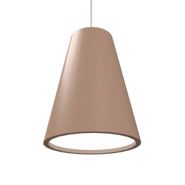CONICAL luminaire suspendu en bois du Brésil 1130 | Luminaire Plus.ca