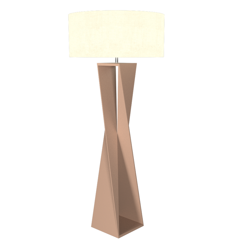 SPIN lampe de plancher en bois du Brésil 3029