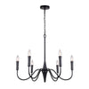 BRIELLE luminaire suspendu noir ICH1103A06BK | Luminaire Plus.ca