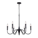 BRIELLE luminaire suspendu noir ICH1103A06BK | Luminaire Plus.ca