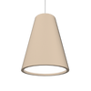 CONICAL luminaire suspendu en bois du Brésil 1130