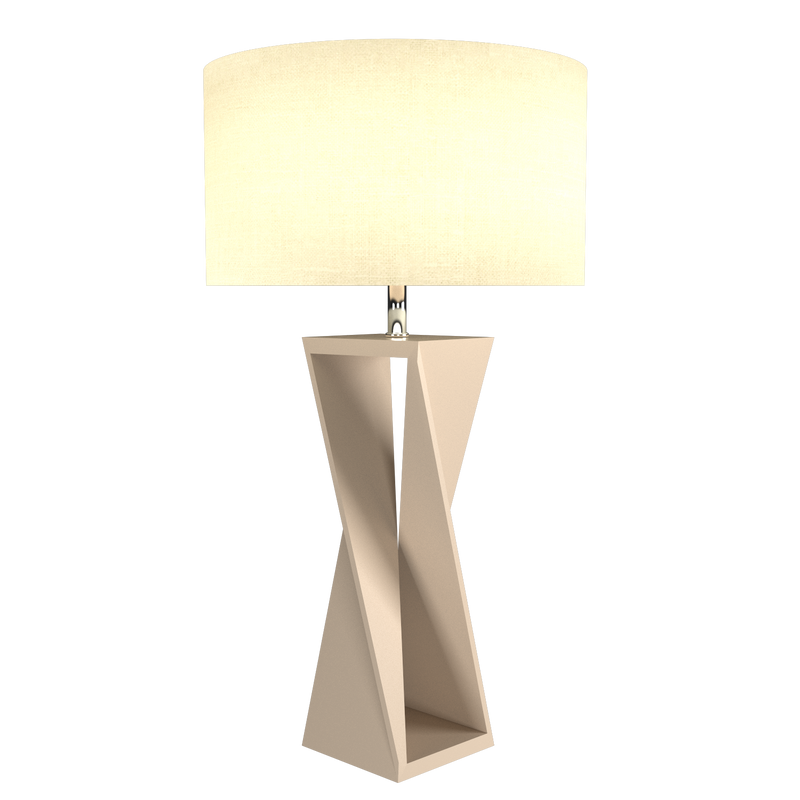 SPIN lampe de table en bois du Brésil 7044 | Luminaire Plus.ca