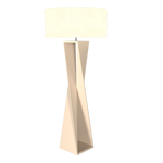 SPIN lampe de plancher en bois du Brésil 3029