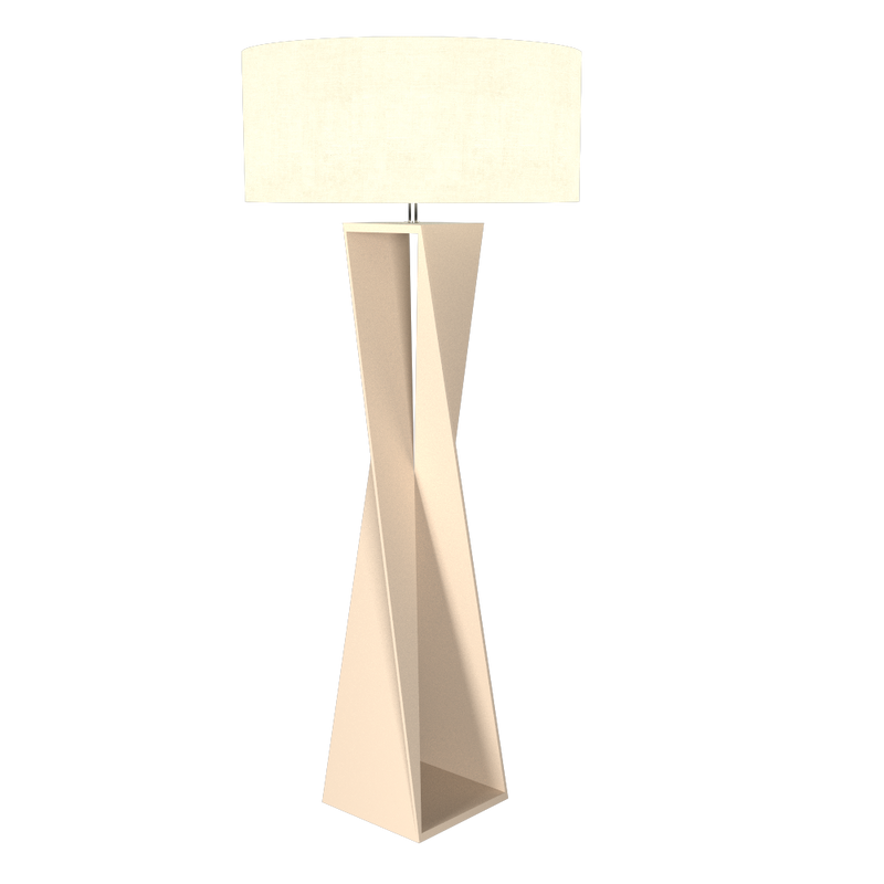 SPIN lampe de plancher en bois du Brésil 3029